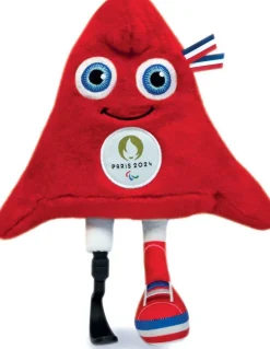Peluche Mascotte Officielle Jeux Paralympiques Paris 2024 - 25 Cm