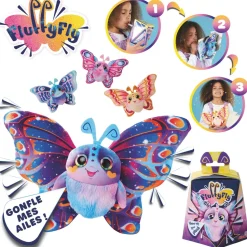 Peluche papillon Fluffyfly