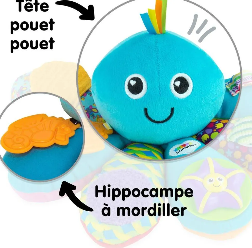 Peluche Pieuvre Multi Activités - Lamaze