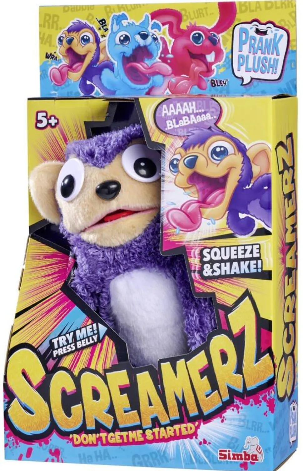 Peluche Screamerz singe