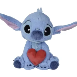 Peluche Stitch 25 cm avec cœur