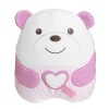 Peluche tendre ourson rose