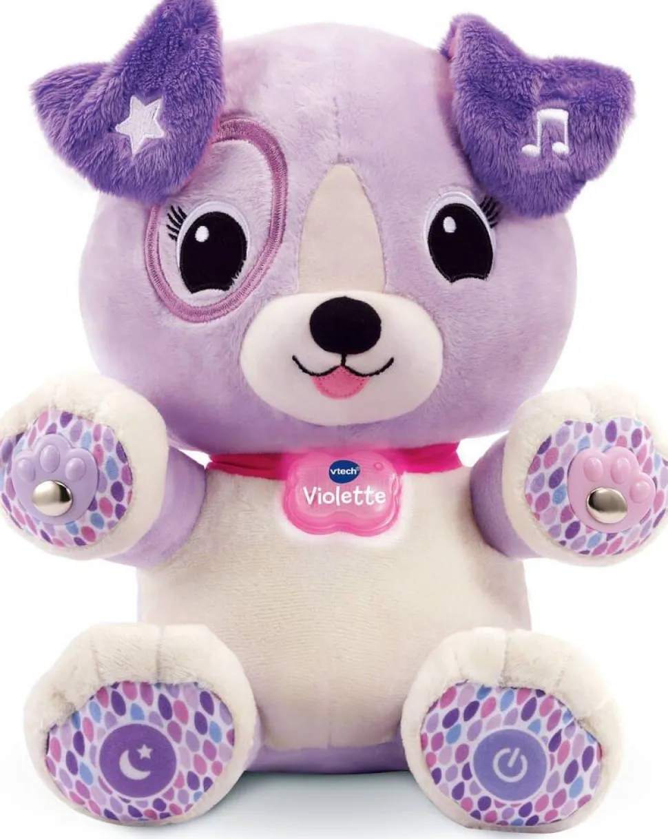 Peluche Violette, Mon Amie Pattes Magiques