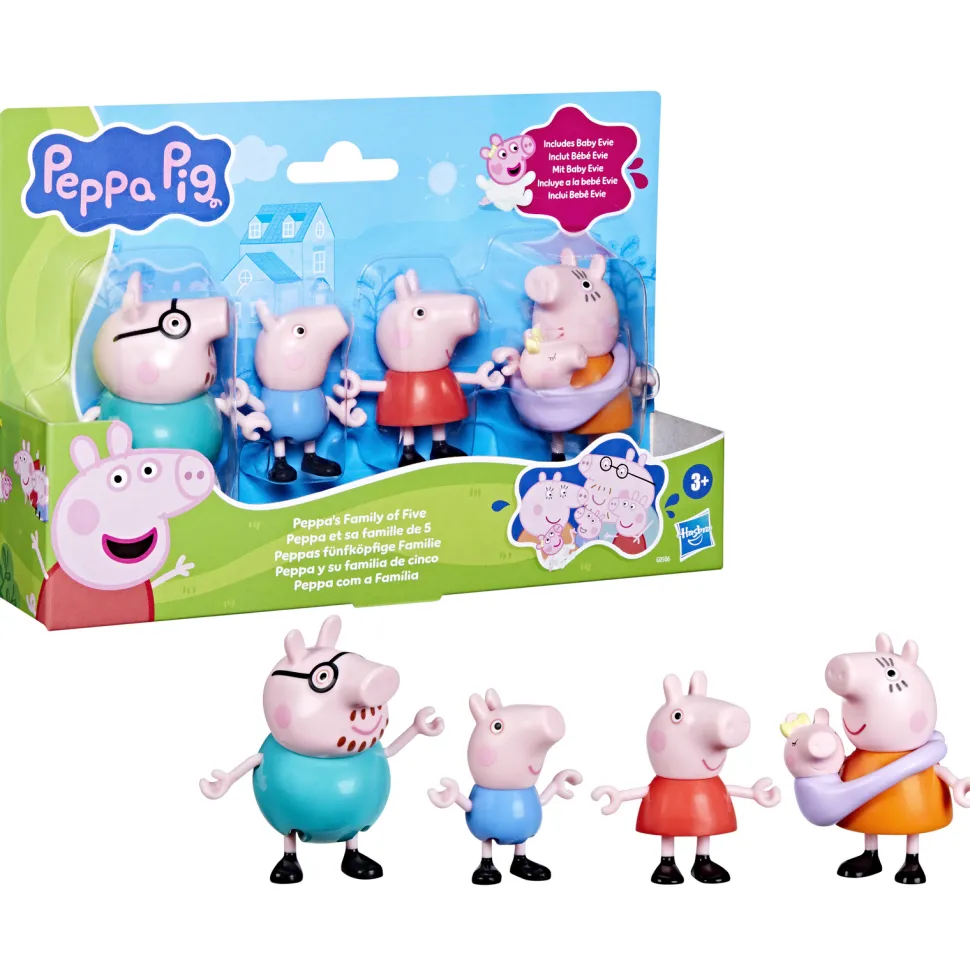 Peppa Pig Coffret famille 5 figurines