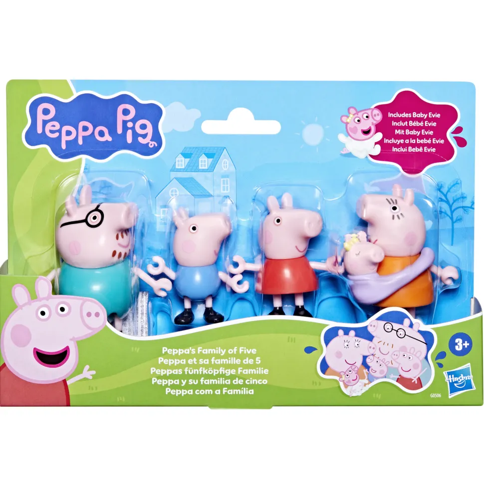 Peppa Pig Coffret famille 5 figurines