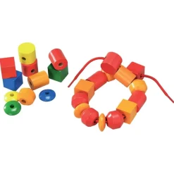 Perles géantes en bois