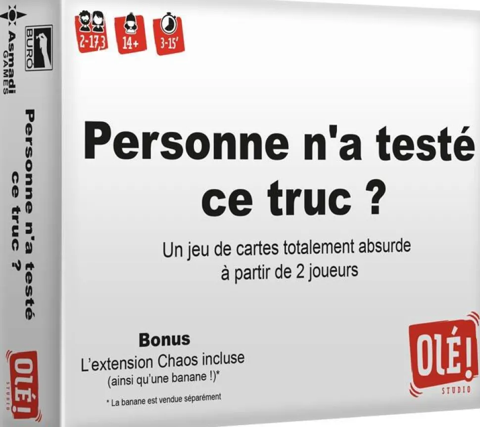 Personne N'a Testé Ce Jeu - Iello Référence 70153