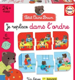 Petit Ours Brun - Je replace en ordre - Educa