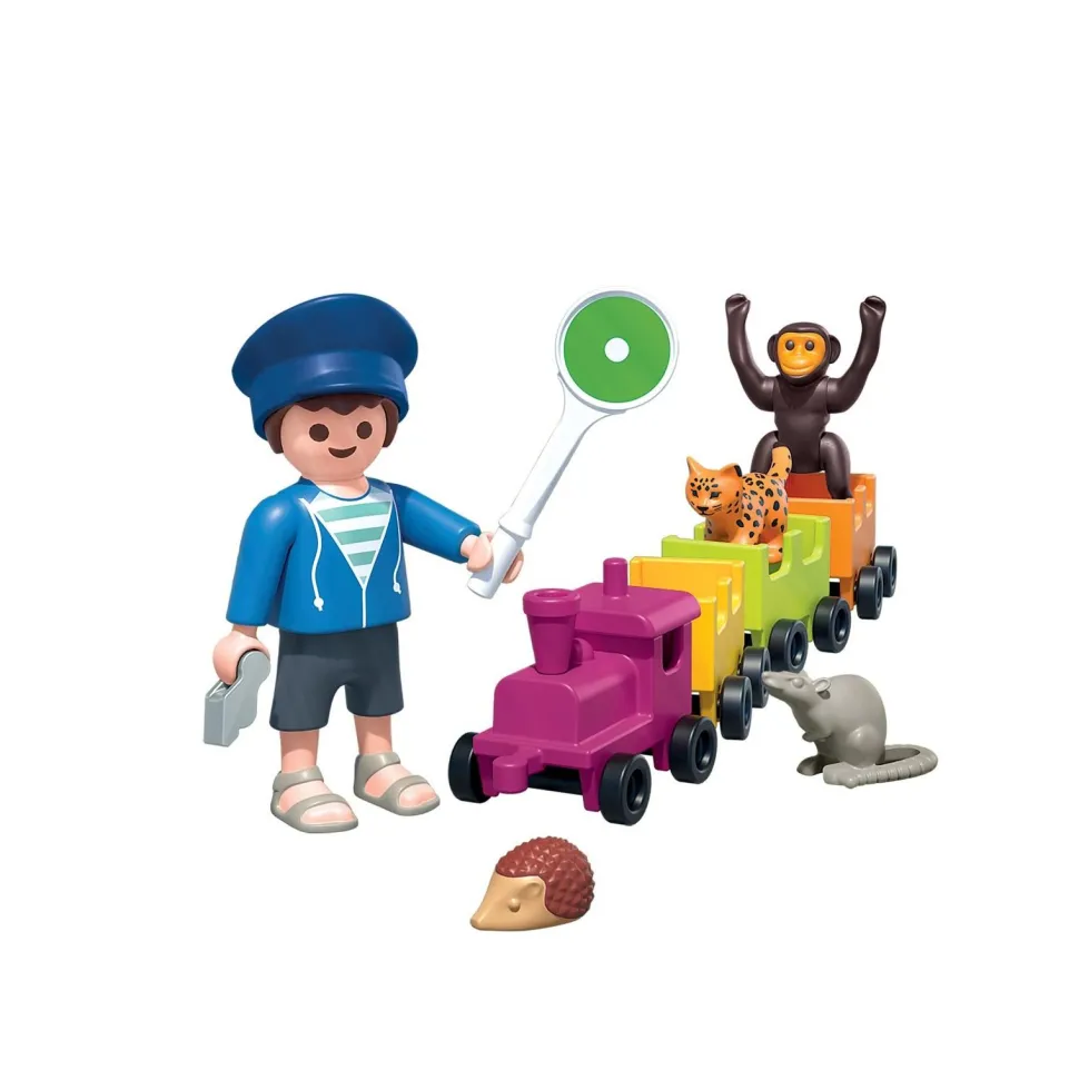 Petite aventure en train PLAYMOBIL Animals & Friends 71951
