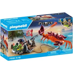 Pirate et crabe géant Playmobil Pirates 71532