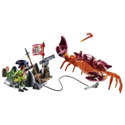 Pirate et crabe géant Playmobil Pirates 71532