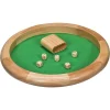 Piste De Dés En Bois Nom D'un Pion