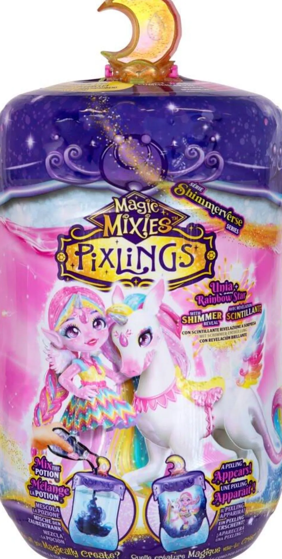 Pixling Unia et Licorne Cosmic Magic Mix