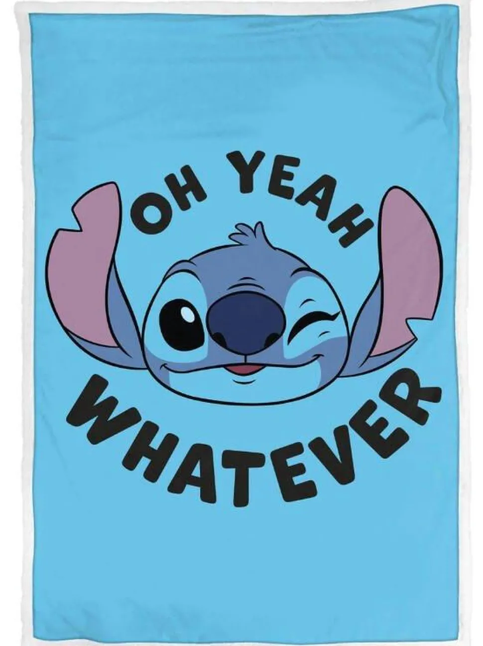 Plaid sherpa Stitch - Oh Yeah Whatever