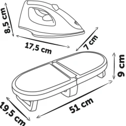 Planche à repasser pliable Tefal