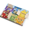 Planche d'activités avec loquets Melissa & Doug