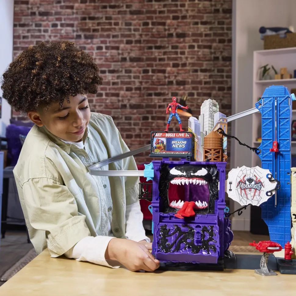 Playset La ville des lanceurs de toiles - Spider-man Venomversus