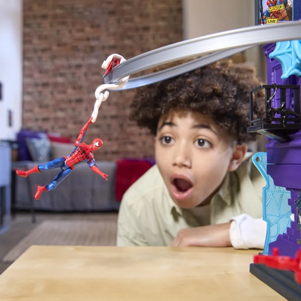 Playset La ville des lanceurs de toiles - Spider-man Venomversus