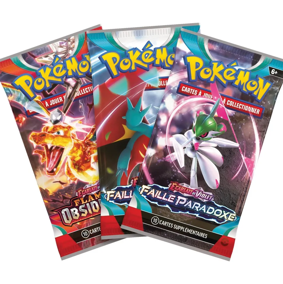 Pokéball Pokémon et 3 boosters