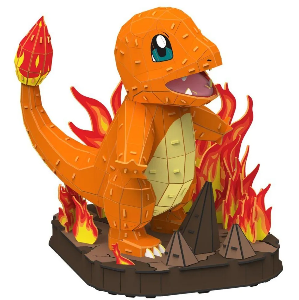 Pokemon Salamèche - Puzzle 4D Build