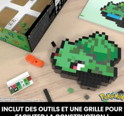 Pokémon Pixel Art - Bulbizarre à construire