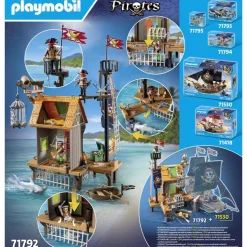 Port et repaire de pirates avec prisons PLAYMOBIL Pirates 71792