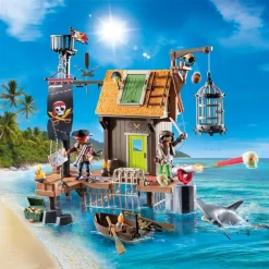 Port et repaire de pirates avec prisons PLAYMOBIL Pirates 71792