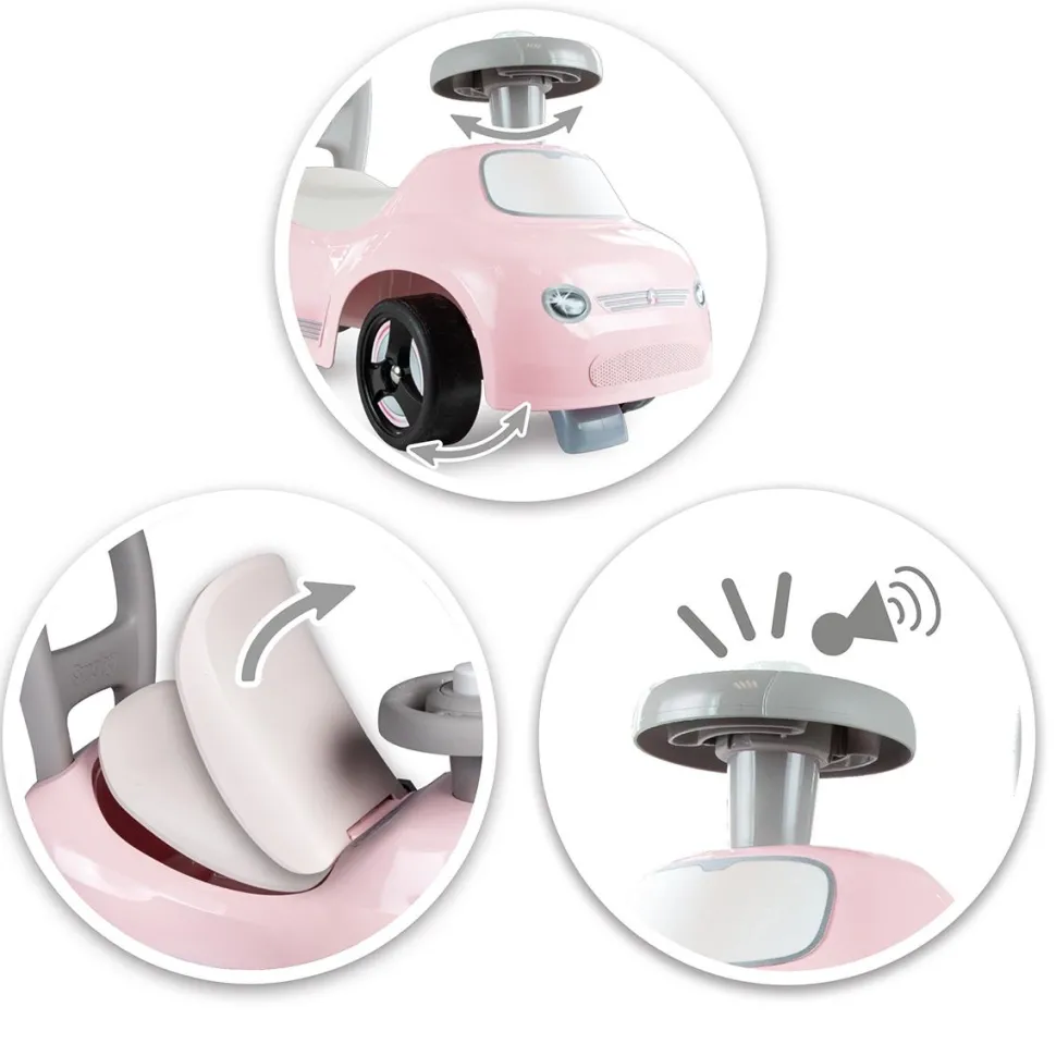 Porteur auto rose