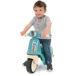 Porteur scooter bleu