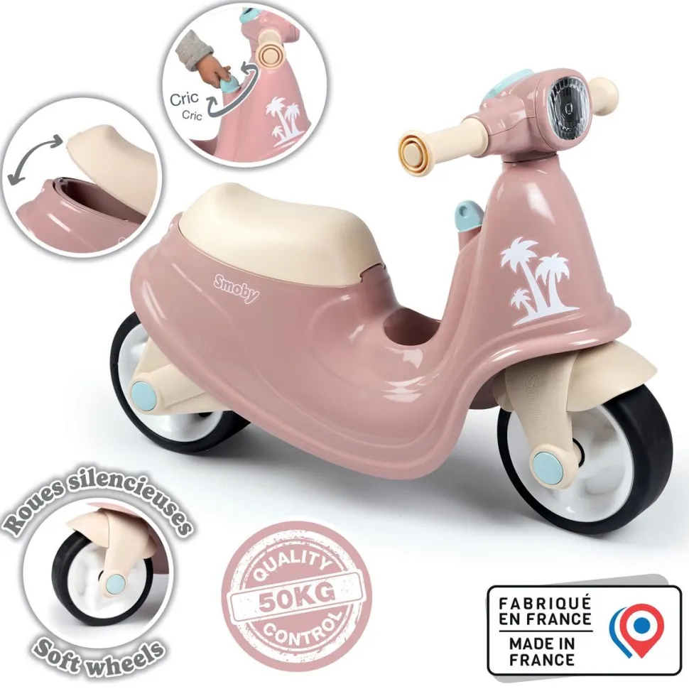Porteur Scooter Rose