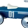 Porteur Vilac voiture vintage bleu pétrole