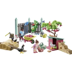 Poulailler et jardin Playmobil My life 71510