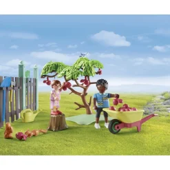 Poulailler et jardin Playmobil My life 71510
