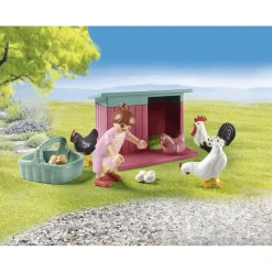 Poulailler et jardin Playmobil My life 71510