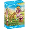Poulain licorne doré avec fée Playmobil Magic Unicorn 71844