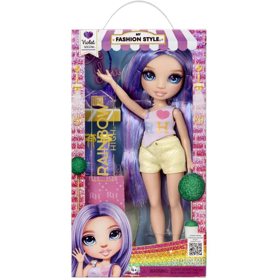 Poupée 27 cm Rainbow High My Fashion doll Violet Willow