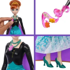 Poupée Anna Jewel Reveal - La Reine des Neiges