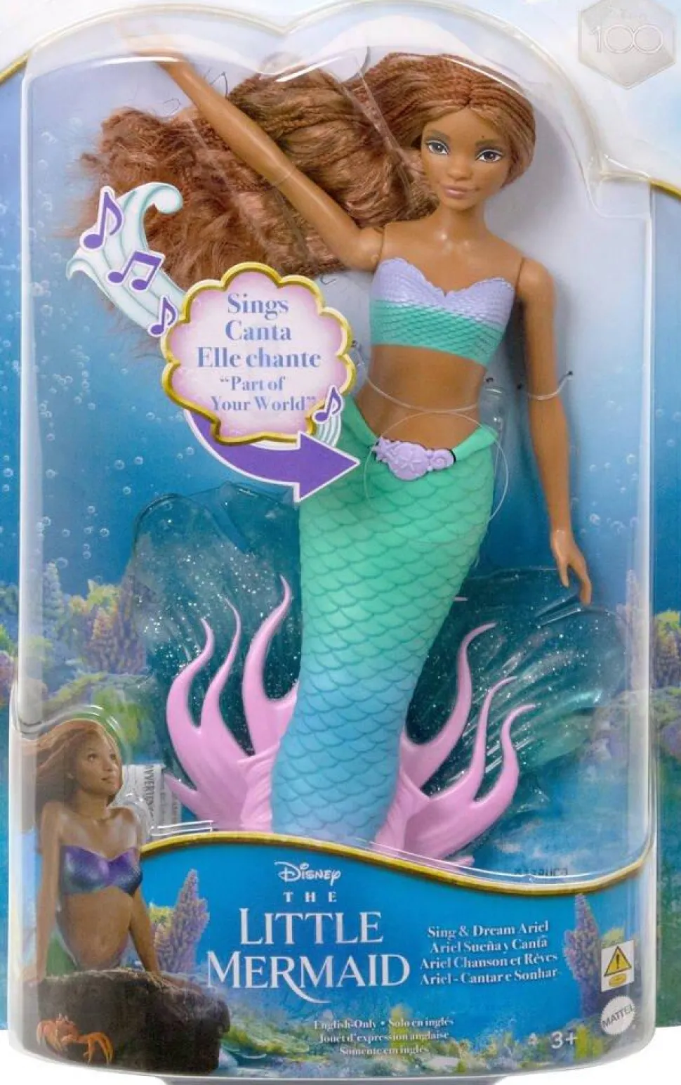 Poupée Ariel Chantante - Disney Princesses