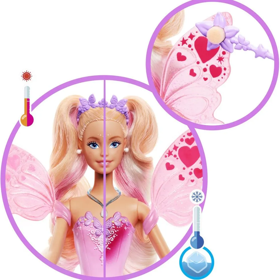 Poupée Barbie - Fée couleurs magiques