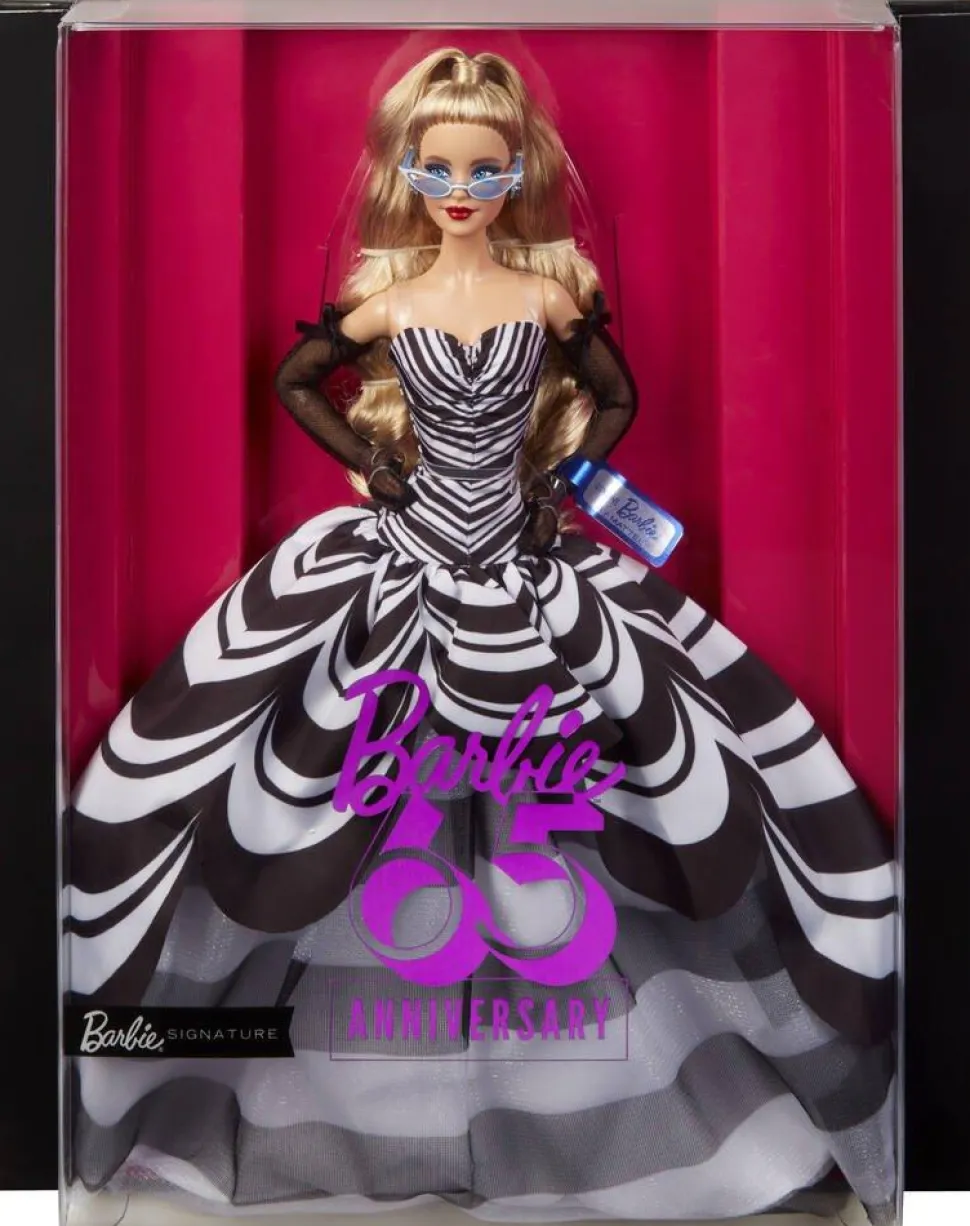 Poupée Barbie blonde 65e anniversaire - Barbie Signature