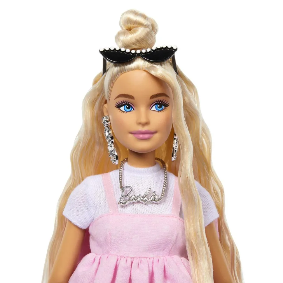 Poupée Barbie Coffret Deluxe Style Robe rose bonbon