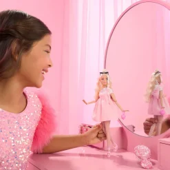 Poupée Barbie Coffret Deluxe Style Robe rose bonbon