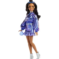 Poupée Barbie deluxe - Style metalibleu
