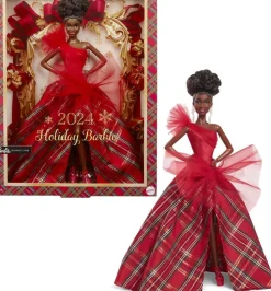 Poupée Barbie Joyeux Noel Brune