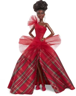 Poupée Barbie Joyeux Noel Brune