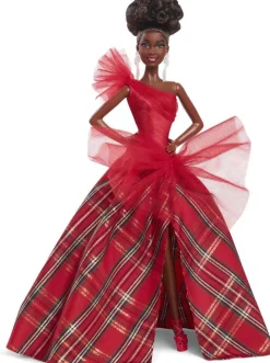 Poupée Barbie Joyeux Noel Brune