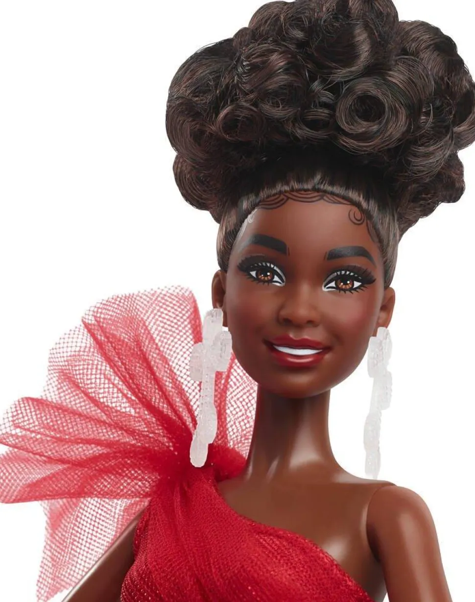 Poupée Barbie Joyeux Noel Brune