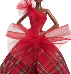 Poupée Barbie Joyeux Noel Brune