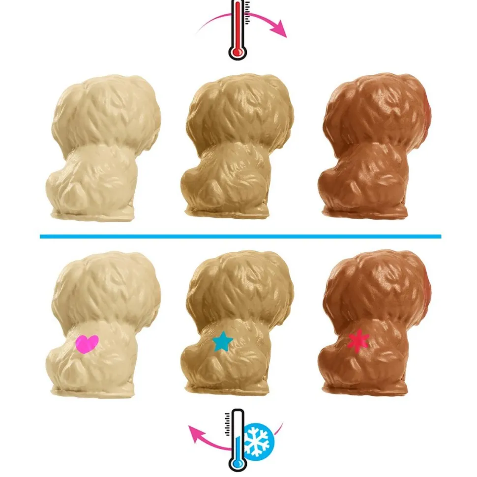 Poupée Barbie naissance des chiots