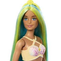 Poupée Barbie sirène bleue